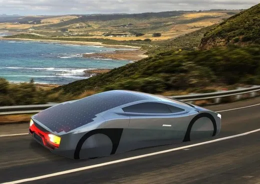 Immortus: dall'Australia una sportiva con pannelli solari