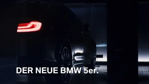 BMW Serie 5: il teaser della nuova generazione