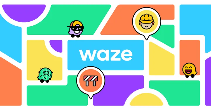 Waze, nuovo look all'insegna del colore