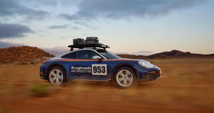 Porsche 911 Dakar, nuove foto spia della sportiva durante i test invernali