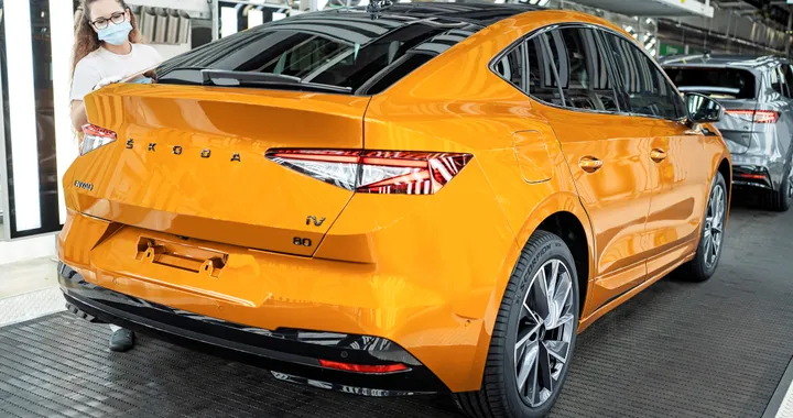 Skoda Enyaq iV, al via la produzione della versione SUV Coupé a Mladá Boleslav