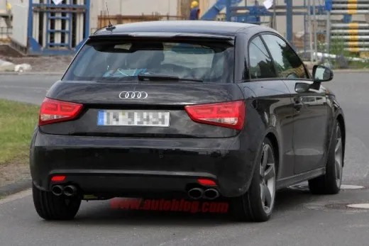 Audi S1: prime foto spia?