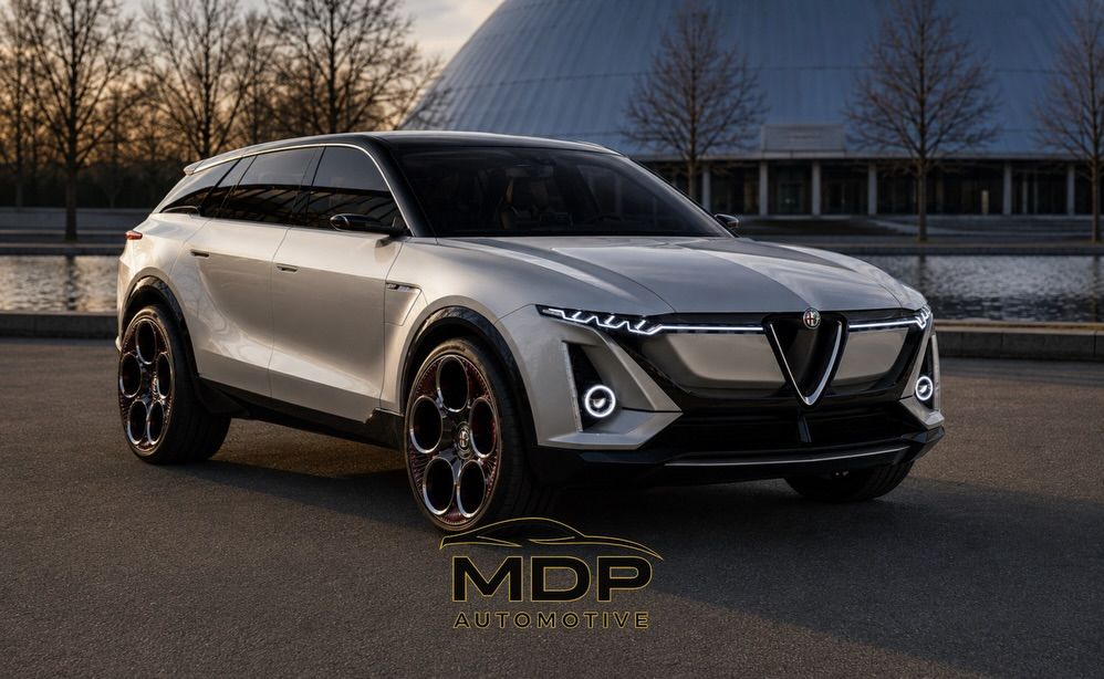 Concept Alfa Romeo Gardena, maxi SUV ibrido plug-in con design sportivo e linee dinamiche