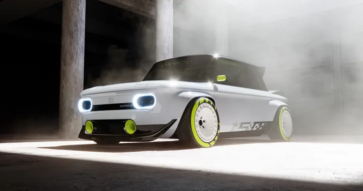 Audi trasforma una NSU Prinz 4 del passato in una piccola sportiva elettrica