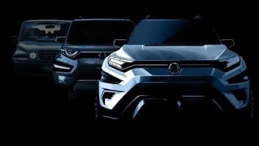 SsangYong XAVL, teaser del nuovo SUV in arrivo a Ginevra