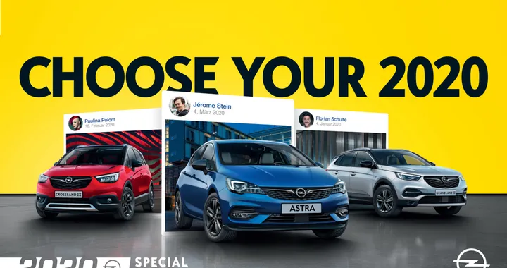 Opel 2020: serie speciale per Astra, Grandland X e Crossland X
