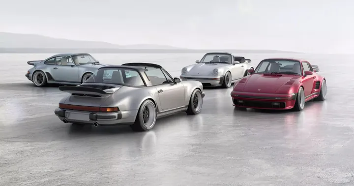 La Porsche 911 Turbo reinterpretata: Singer introduce Targa, Cabriolet e Slantnose