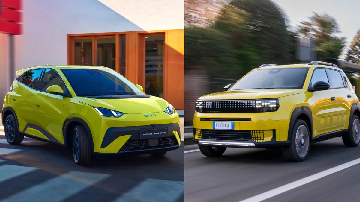 BYD Dolphin Surf vs FIAT Grande Panda, piccole a confronto: versioni e prezzi