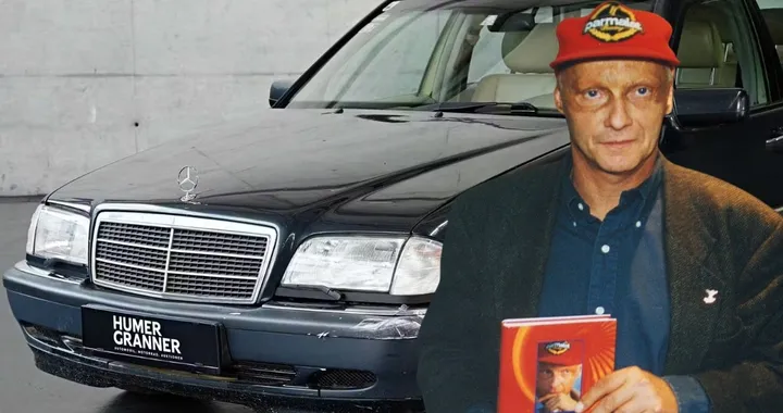 In vendita una vecchia Mercedes di Niki Lauda, prevista un’asta rovente