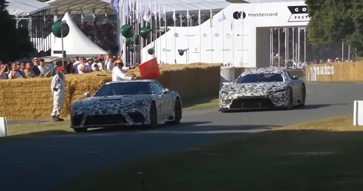 Lexus porta a Goodwood la supercar V8 che punta a sfidare la Vantage
