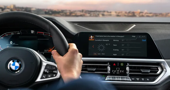 BMW introduce l'assistente vocale intelligente di Alibaba in Cina