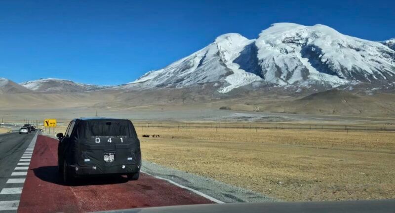 Xiaomi YU9, le foto spia del nuovo maxi SUV range extender da 7 posti