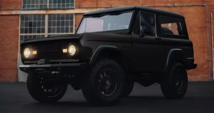 Kindred svela una serie limitata del Ford Bronco: ecco la Black ICE Edition