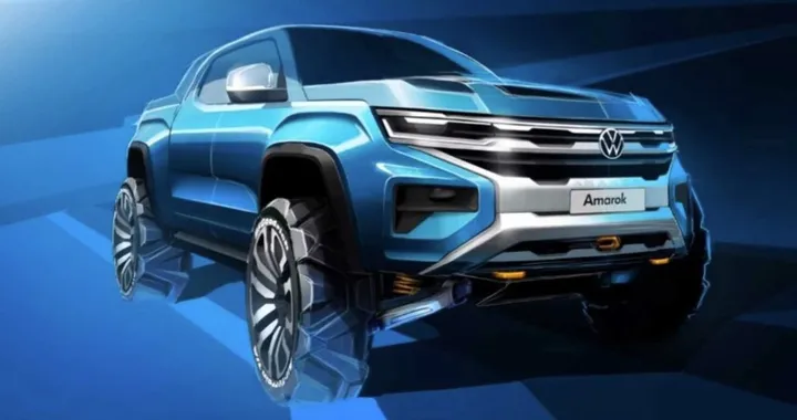 Volkswagen Amarok, prima immagine teaser del nuovo pickup
