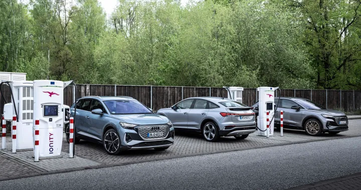 Audi Q4 e-tron, maggiore potenza di ricarica e nuove funzioni connect