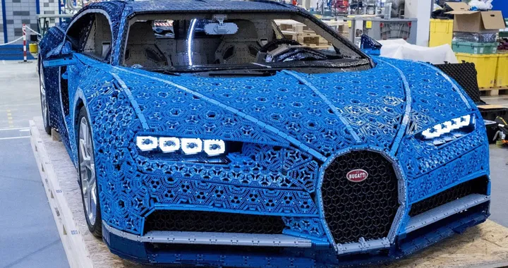 Bugatti Chiron, quella in scala 1:1 di Lego che si può guidare | Retroscena