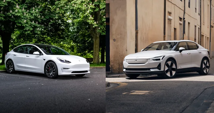 Tesla Model 3 vs Polestar 2, confronto tra berline elettriche