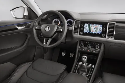 Skoda Kodiaq: foto ed info ufficiali sugli interni