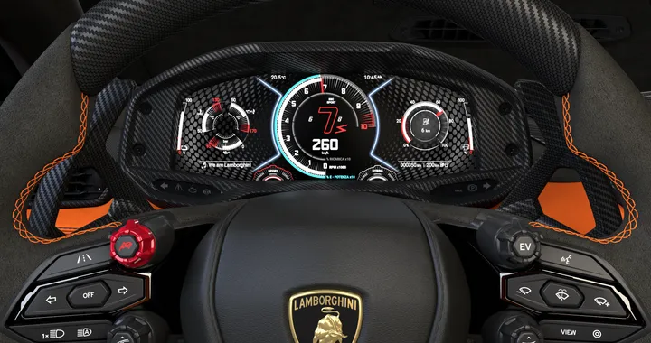 Lamborghini, le nuove modalità di guida del V12 Plug-in