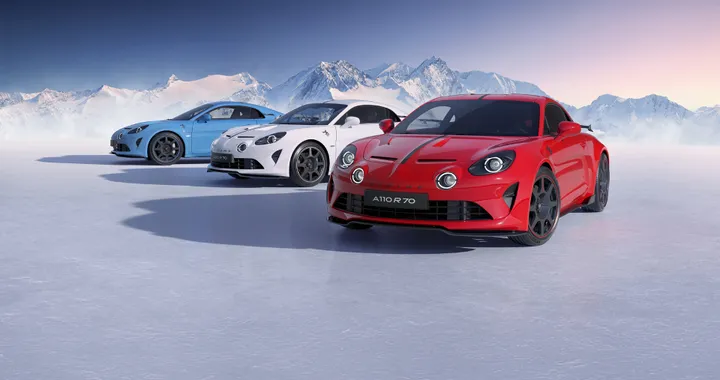 Alpine festeggia i 70 anni con la A110 R 70 e la nuova GTS