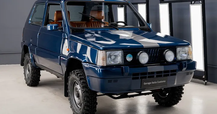 La FIAT Panda 4x4 con un pizzico di Ferrari. Il progetto di Garage Italia