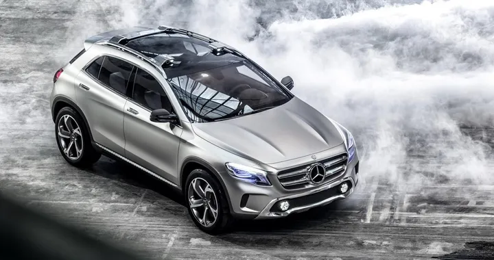 Mercedes GLA: foto ufficiali del concept crossover