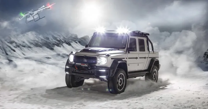 Brabus 800 Adventure XLP, il pickup per chi ama l'avventura al Salone di Ginevra