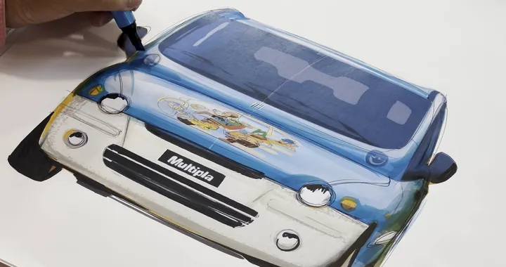 Fiat Multipla: la &quot;6x6&quot; in vendita a Milano AutoClassica 2023