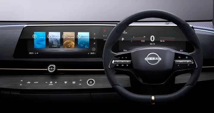Nissan Ariya: nuove foto degli interni, il design e l'abitacolo