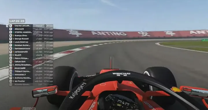 Formula 1 virtuale: Leclerc vince anche il GP della Cina
