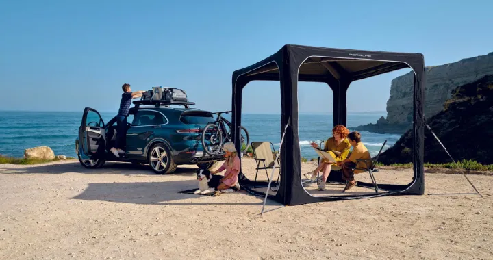 Porsche Design: i nuovi accessori per l’outdoor (anche tende da campeggio)