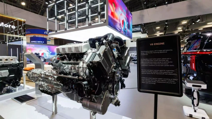 Un V8 cinese al CES 2026, ecco il nuovo motore di Great Wall Motor