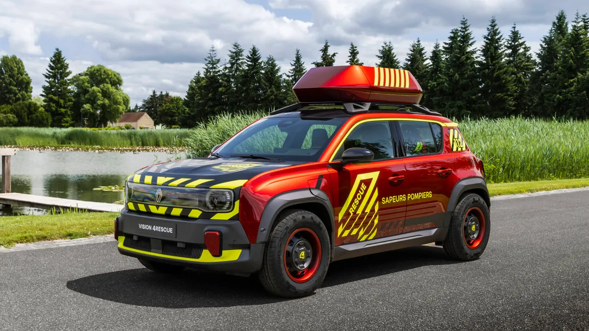 Renault 4 in soccorso! Il concept Vision 4Rescue è un centro di controllo per le emergenze