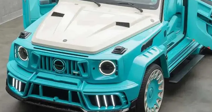 La Classe G si veste di azzurro: Mansory crea la versione più disturbante di sempre