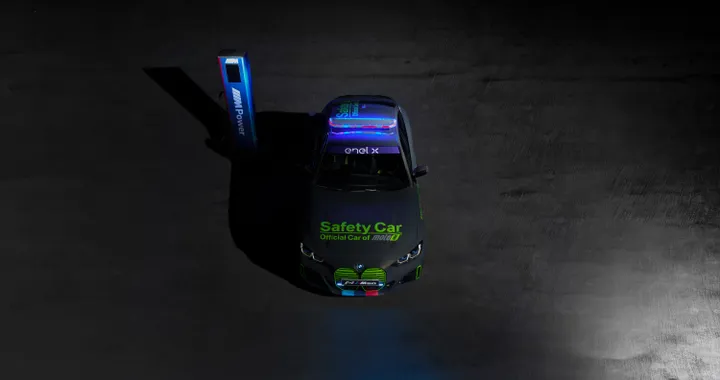 BMW i4 M50 è la nuova Safety Car della MotoE