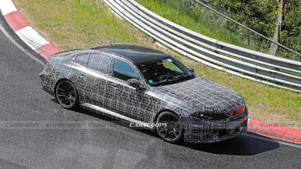 BMW M5 restyling sfreccia al Nürburgring. Nuovo stile Neue Klasse e non solo