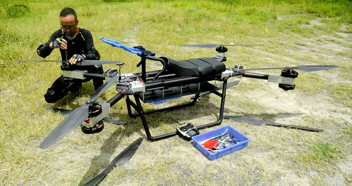 Dalla Cina ecco la Nuvola Magica, uno scooter volante fatto in casa
