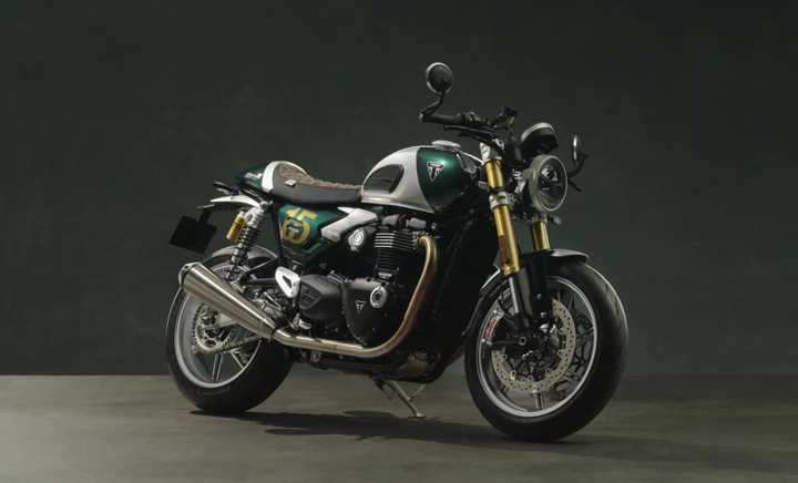 Triumph Speed Twin 1200 DGR: la Café Racer simbolo della solidarietà