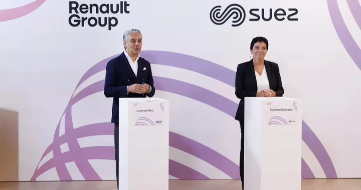 Renault e Suez insieme per l'economia circolare nel settore automobilistico