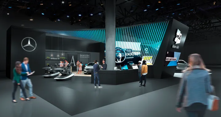 Mercedes al MWC 2018 con l'Intelligenza Artificiale