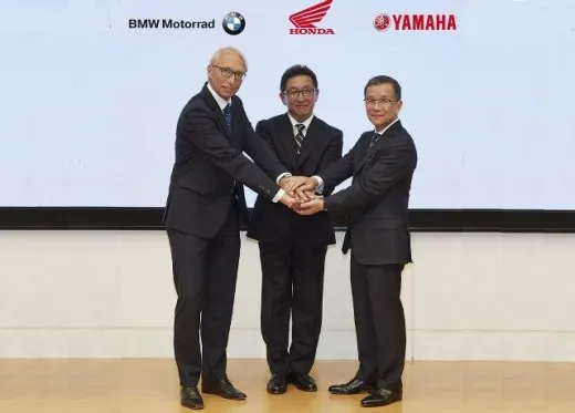 BMW, Honda e Yamaha insieme per le moto connesse