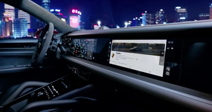 YouTube arriva su Porsche 911, Taycan, Cayenne e Panamera