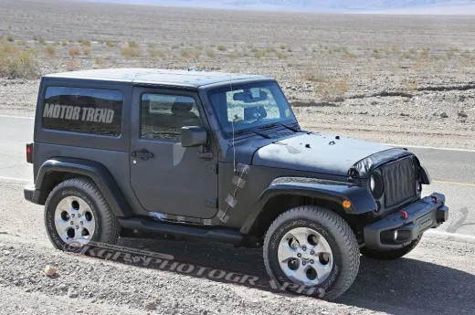 Jeep Wrangler: nuove foto spia del prossimo modello