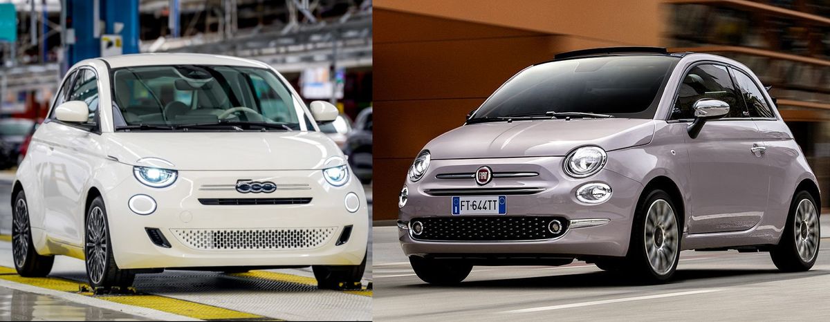 FIAT 500 ibrida, nuova vs vecchia a confronto: cosa cambia?