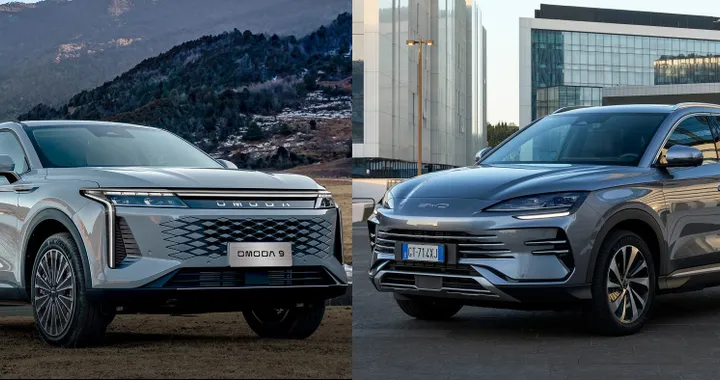 Omoda 9 vs BYD Seal U, confronto tra SUV super ibridi: caratteristiche e prezzi