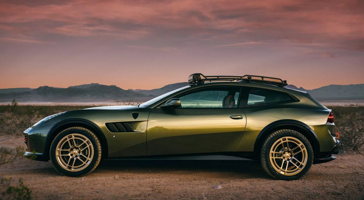 Una Ferrari da fango e sterrato? Al SEMA Show la Ferrari GTC4 diventa un fuoristrada