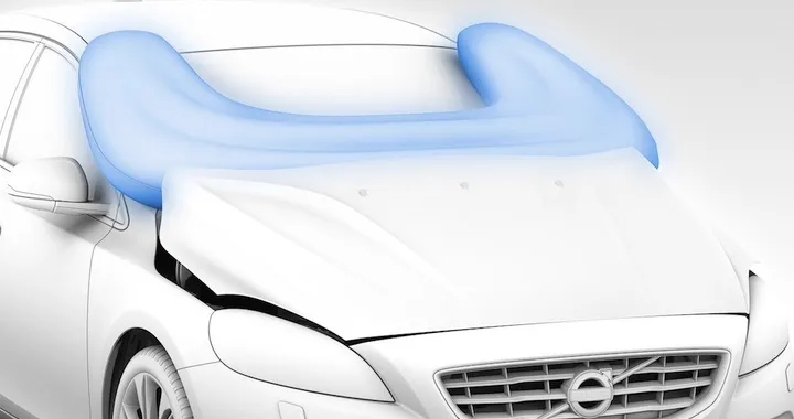 Da Volvo l'airbag per i pedoni