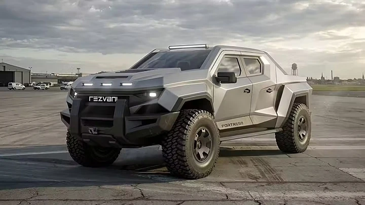 La fortezza mobile di Rezvani, il pick-up a prova di apocalisse