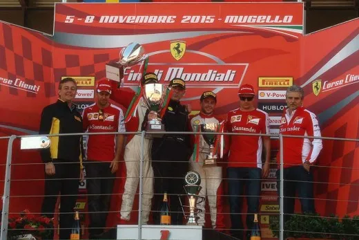 FERRARI Challenge: Vezzoni Campione del Mondo e d´Europa