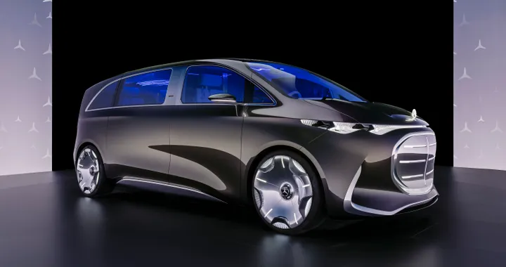 Mercedes Vision V, lusso sfrenato per i van del futuro